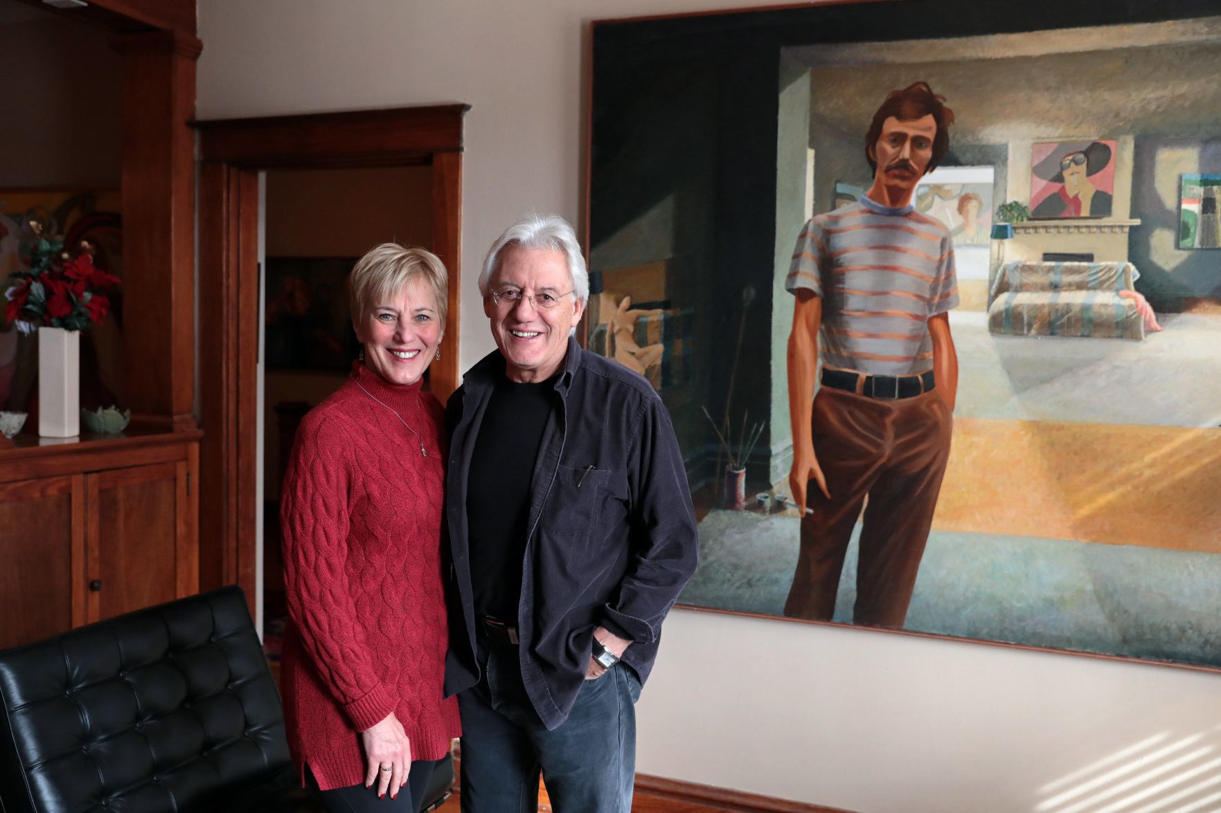 At Home with David and Mary Beth Ottinger in Bevo Mill artist's studio